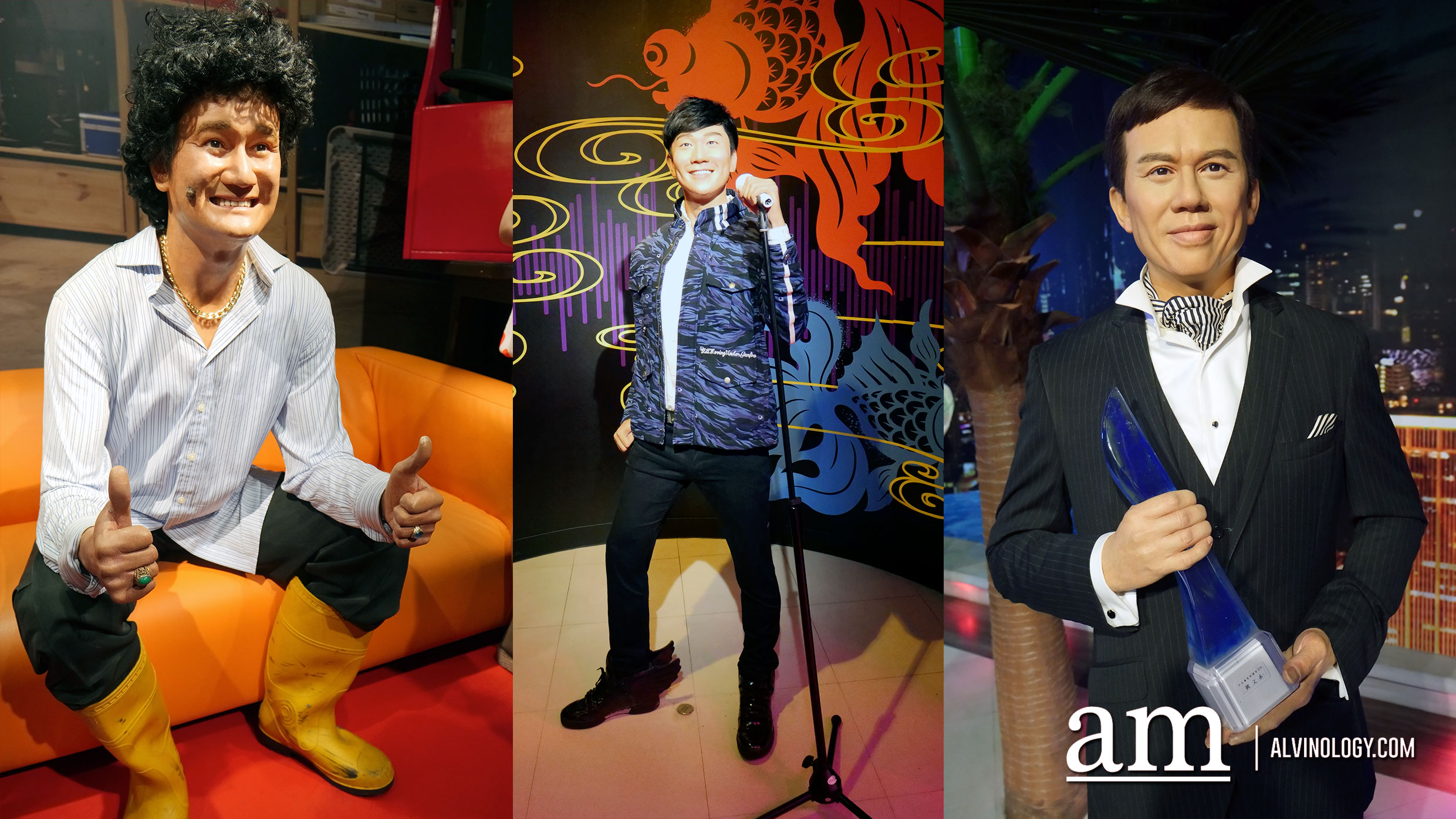 Phua Chu Kang, JJ Lin, Huang Wenyong