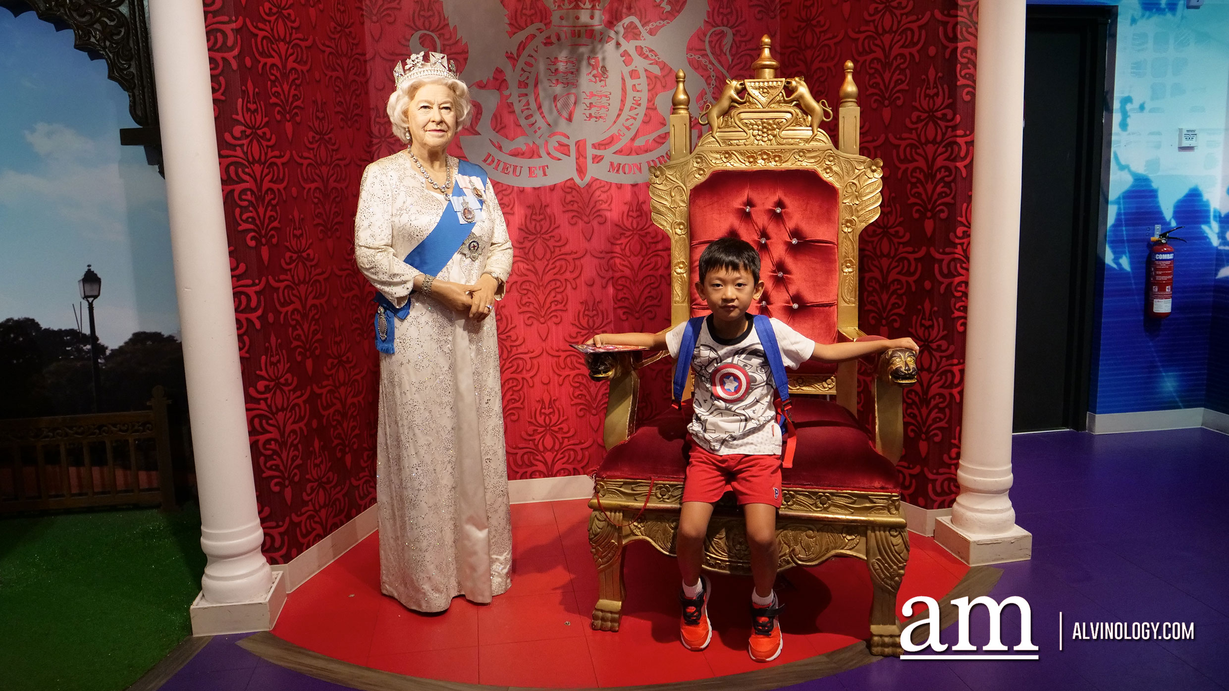 With the Queen 