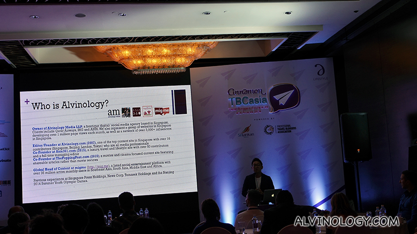 Alvinology wins Best Airline Blog at the TBC Asia Travel Blogger Awards - Alvinology