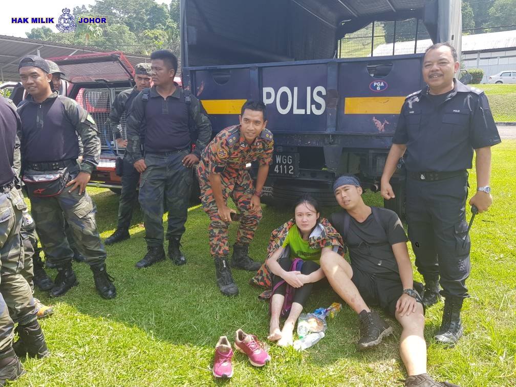 Two missing Singaporeans found after 3 days lost in Johor Bahu - Alvinology