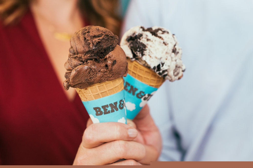 Ben & Jerry's buy 1 take 1 at all scoop shops happens on Valentine's Day - Alvinology