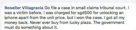 Filipina helper allegedly falls to Lucky Plaza scam of paying $145 for a phone screen protector Filipina helper allegedly falls to Lucky Plaza scam of paying $145 for a phone screen protector - Alvinology