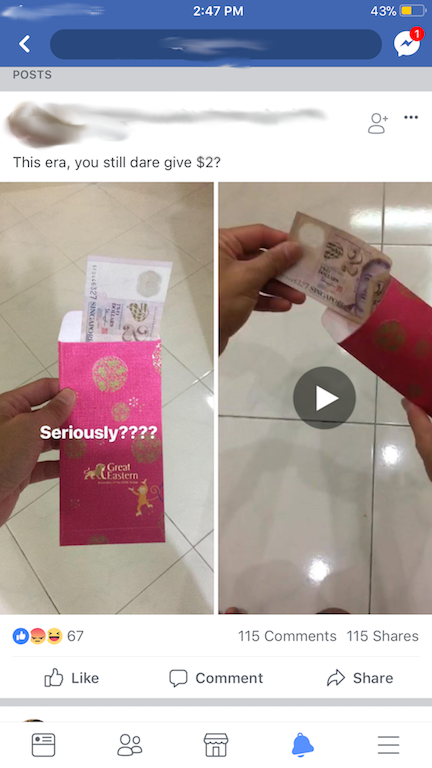Netizens weigh in on the $4 Ang Pao debate while "secret rules" say $5 is the minimum Netizens weigh in on the $4 Ang Pao debate while "secret rules" say $5 is the minimum - Alvinology