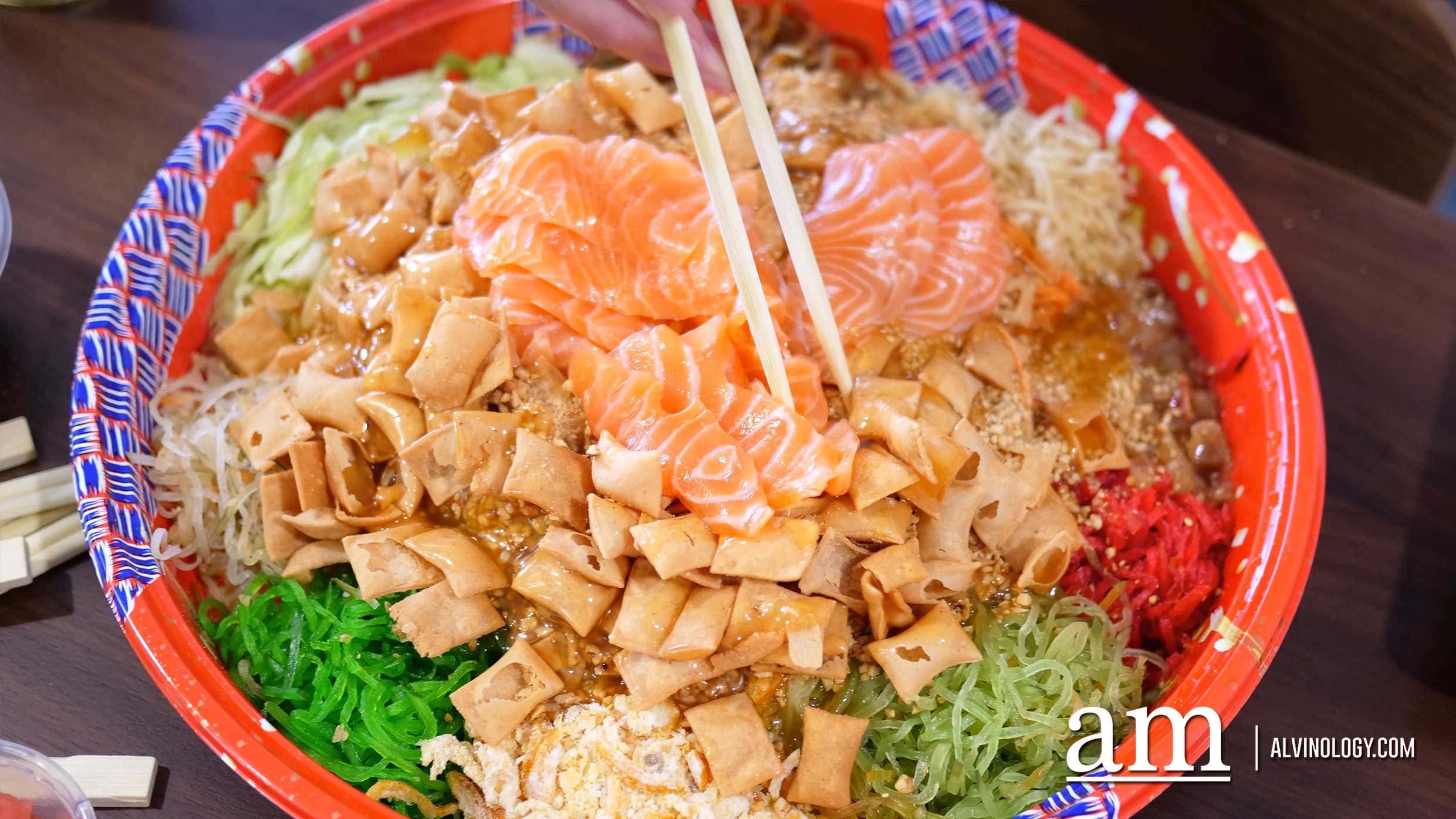 Sakae Sushi Yusheng Delivery - from just S$38.88, with salmon and abalone options - Alvinology