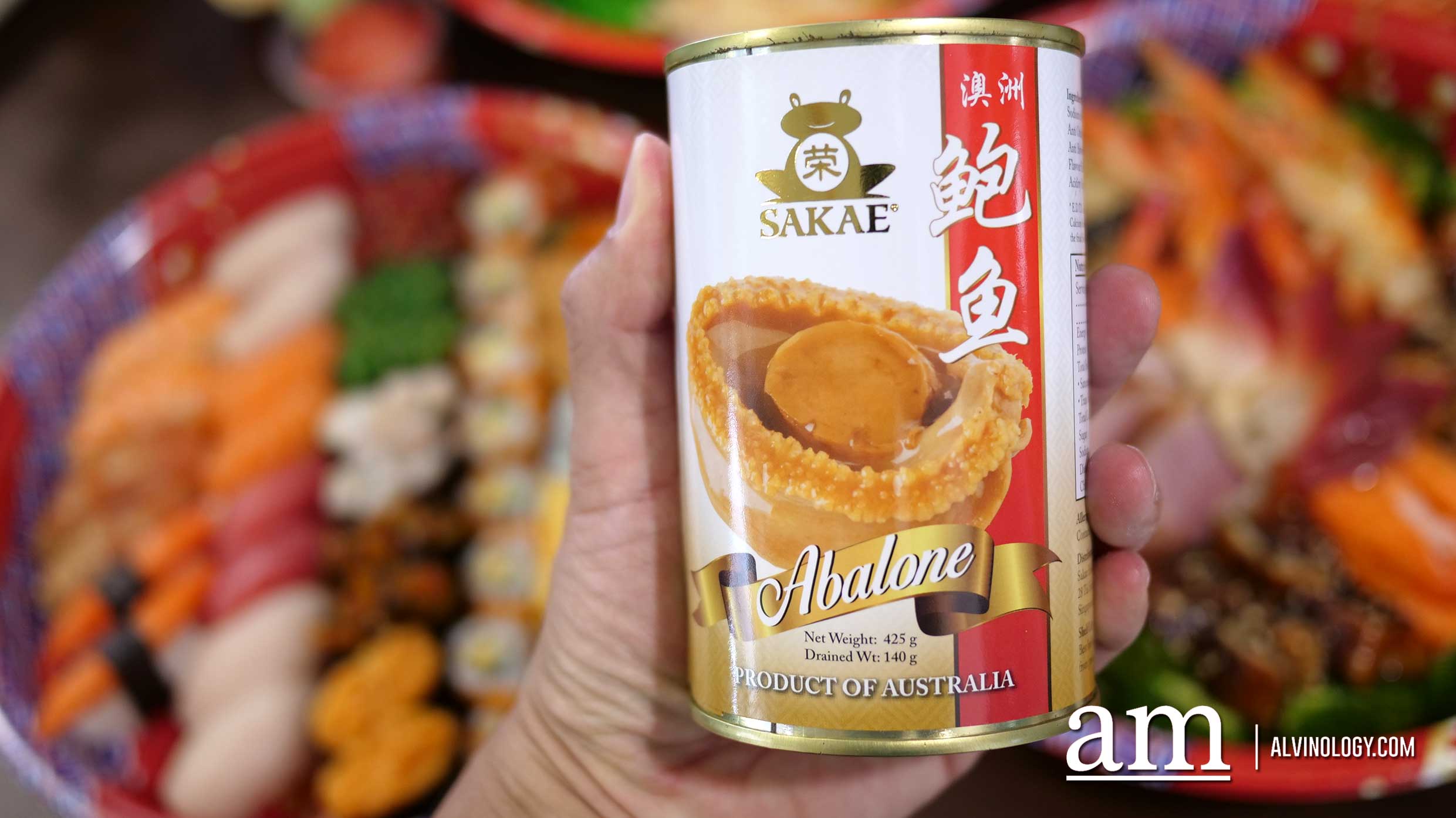 Sakae Sushi Yusheng Delivery - from just S$38.88, with salmon and abalone options - Alvinology