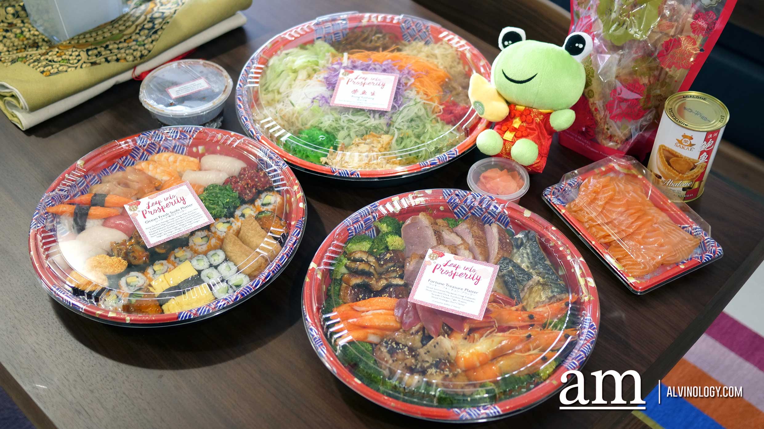 Sakae Sushi Yusheng Delivery - from just S$38.88, with salmon and abalone options - Alvinology