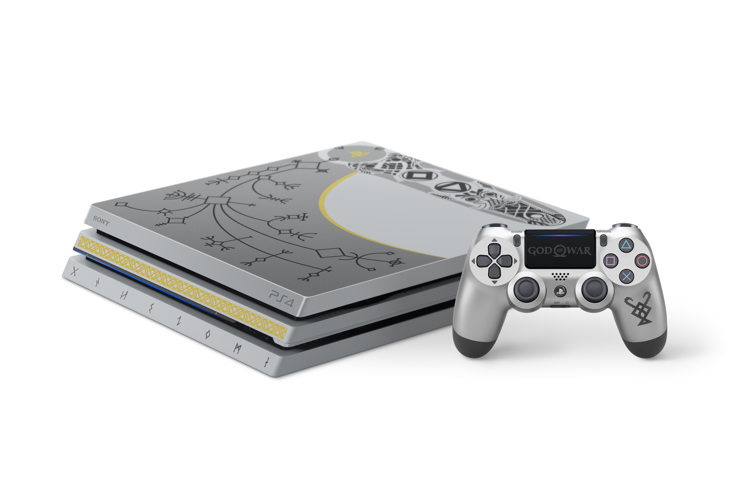 PlayStation 4 Pro God of War Limited Edition Console to be Available in April 2018 for $669 - Alvinology