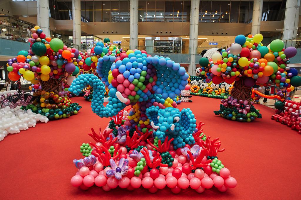 The Marina Square Balloon Exhibition unveils an Unforgettable Zoo Experience today - Alvinology