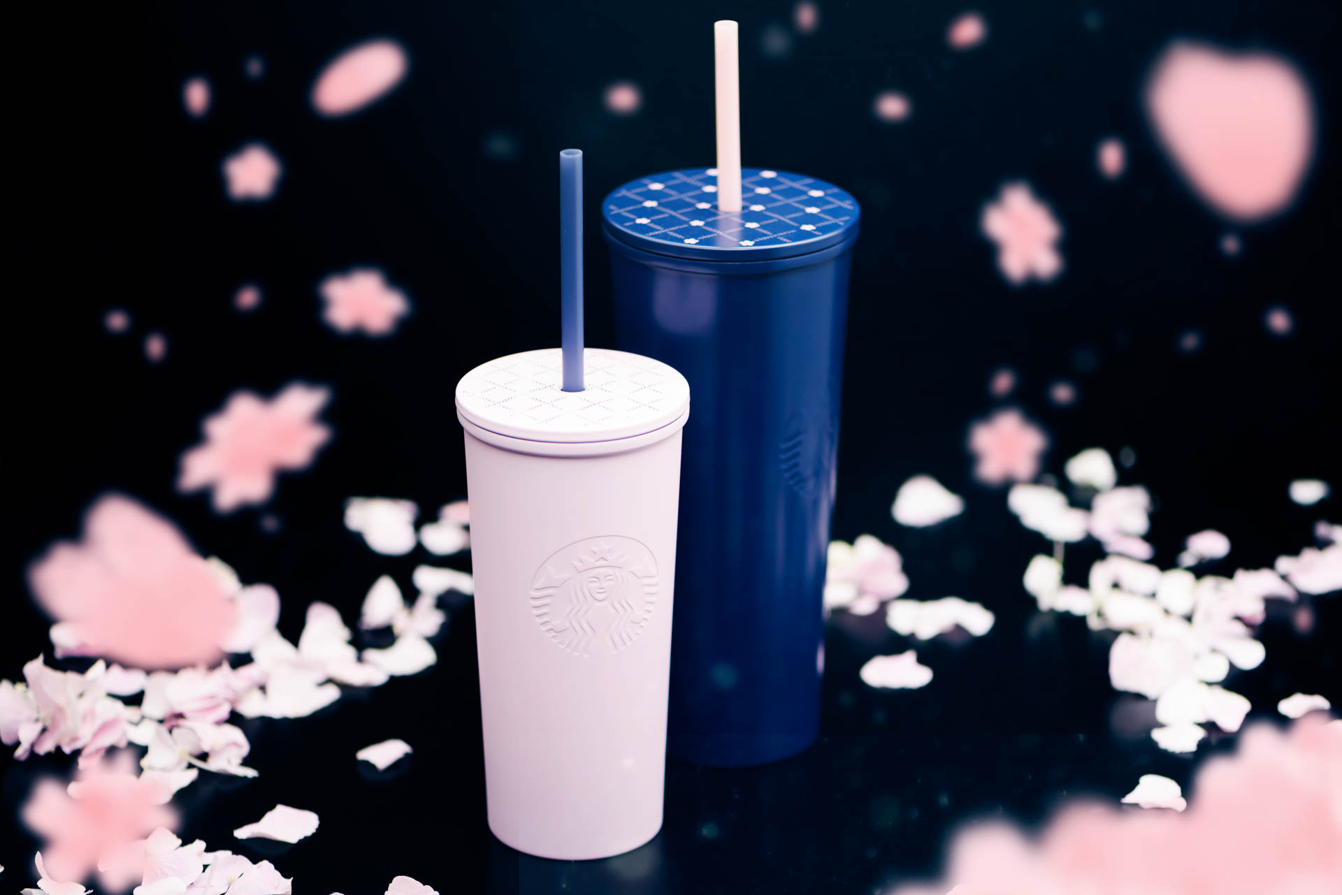 Starbucks new Sakura merchandise and drinks are Piccolo Latte or Ristretto Bianco, Coconut White Mocha Macchiato, Cold Brew with Coconut Milk and the Strawberry Honey Blossom Crème Frappuccino - Alvinology