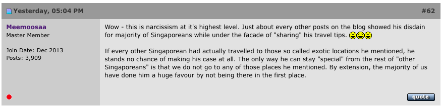Travel writer says Singaporean passport is wasted on people who prefer to buy $1000 phones and Eurotrips - Alvinology