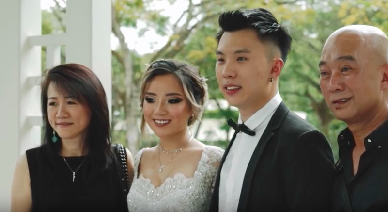 Naomi Neo wedding video details on her gown, her parents, her in-laws and her husband are all here - Alvinology