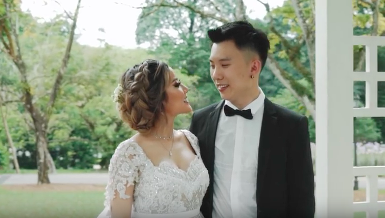 Naomi Neo wedding video details on her gown, her parents, her in-laws and her husband are all here - Alvinology