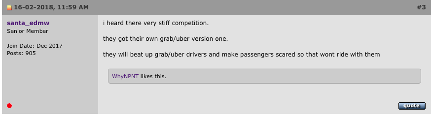 Taxi gangs in Batam become violent when they know you're taking a Grab or an Uber - Alvinology
