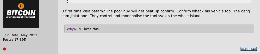 Taxi gangs in Batam become violent when they know you're taking a Grab or an Uber - Alvinology