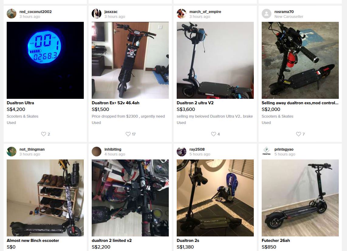 No one is surprised you can buy cheap e-scooter on Carousell, so netizens laugh at the sellers instead - Alvinology