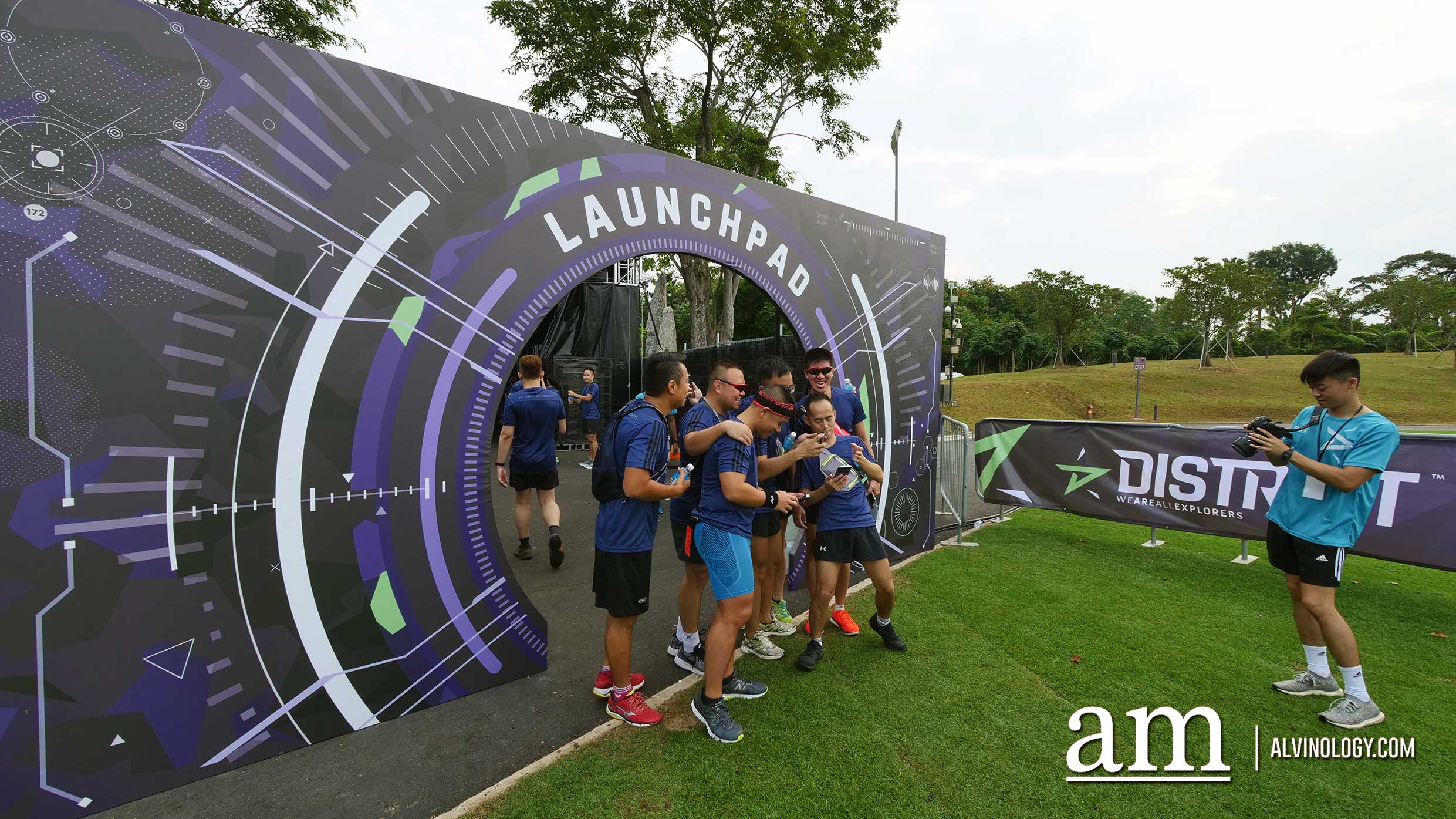 Global Debut of District Race kicks off in Singapore - Alvinology