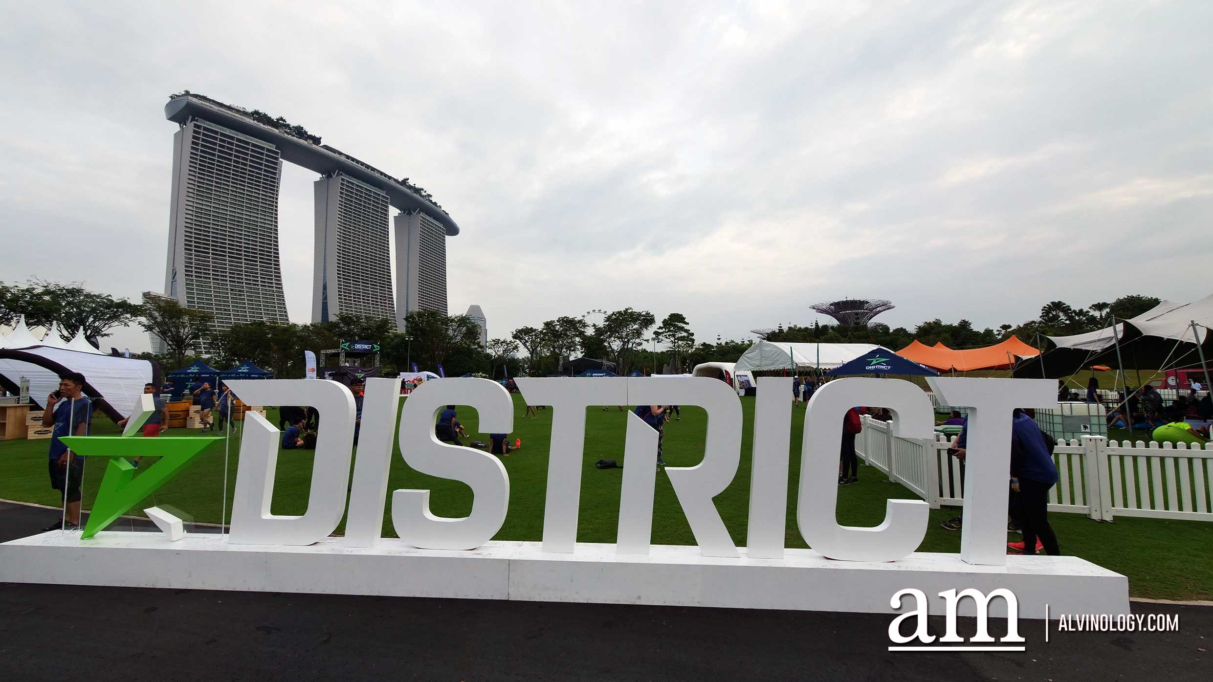 Global Debut of District Race kicks off in Singapore - Alvinology
