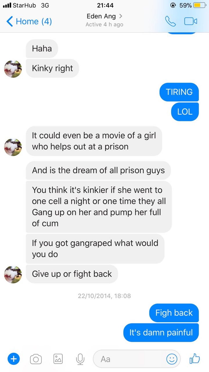 Eden Ang allegedly asked this bisexual girl to star in a porn film filled with blood and violence - Alvinology