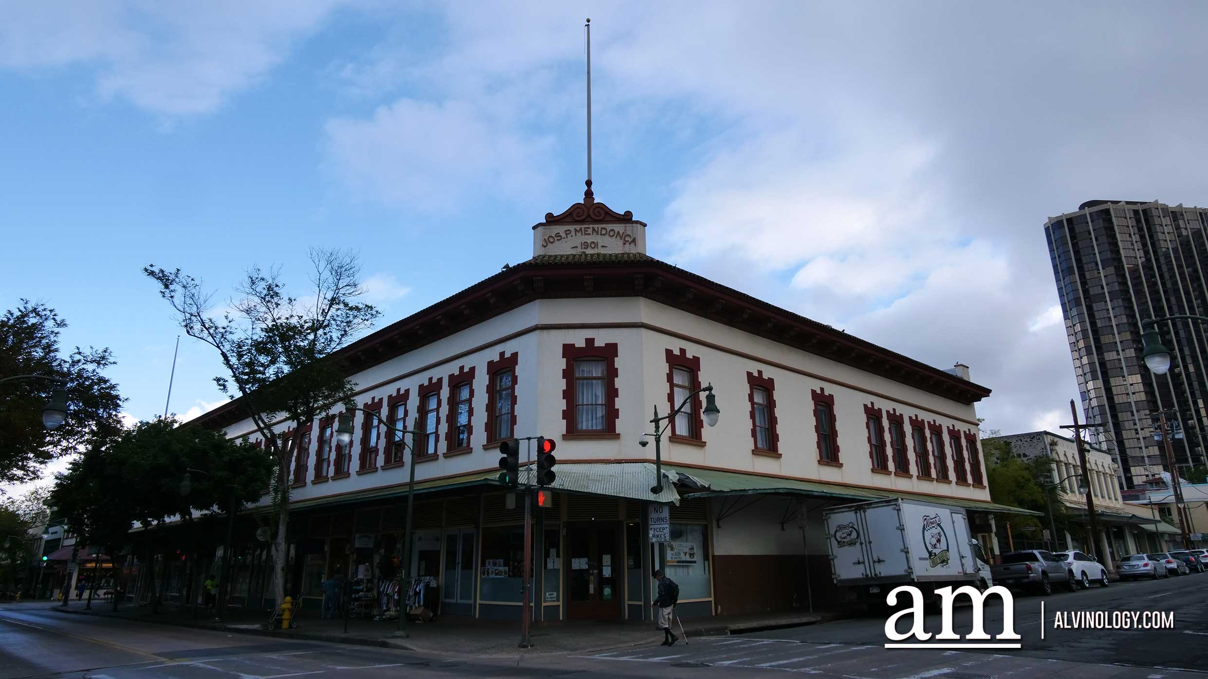 Chinatown in Oahu, Hawaii