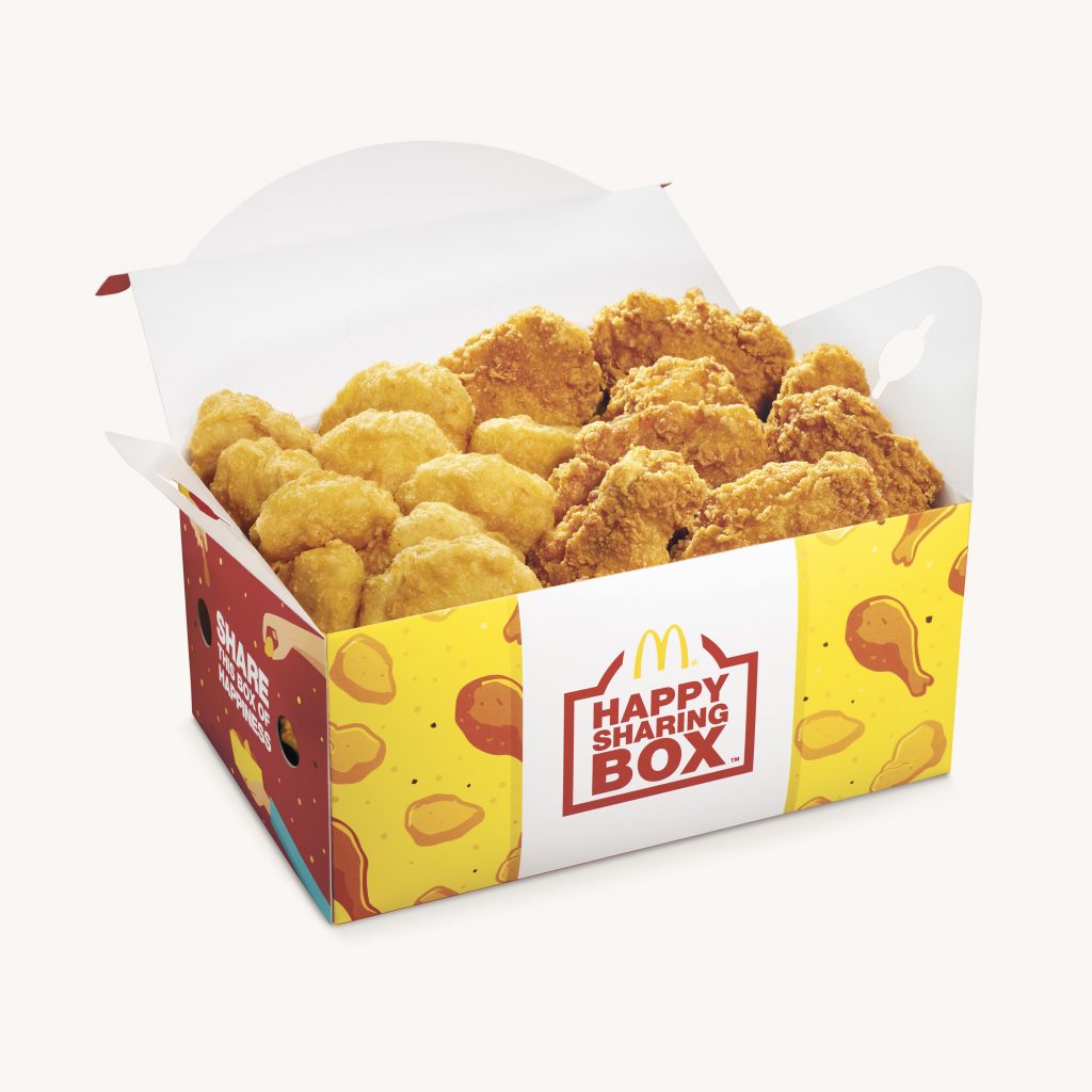 McDonald's gives free delivery from 23 to 25 April and Happy Sharing Box launches on May 2 - Alvinology