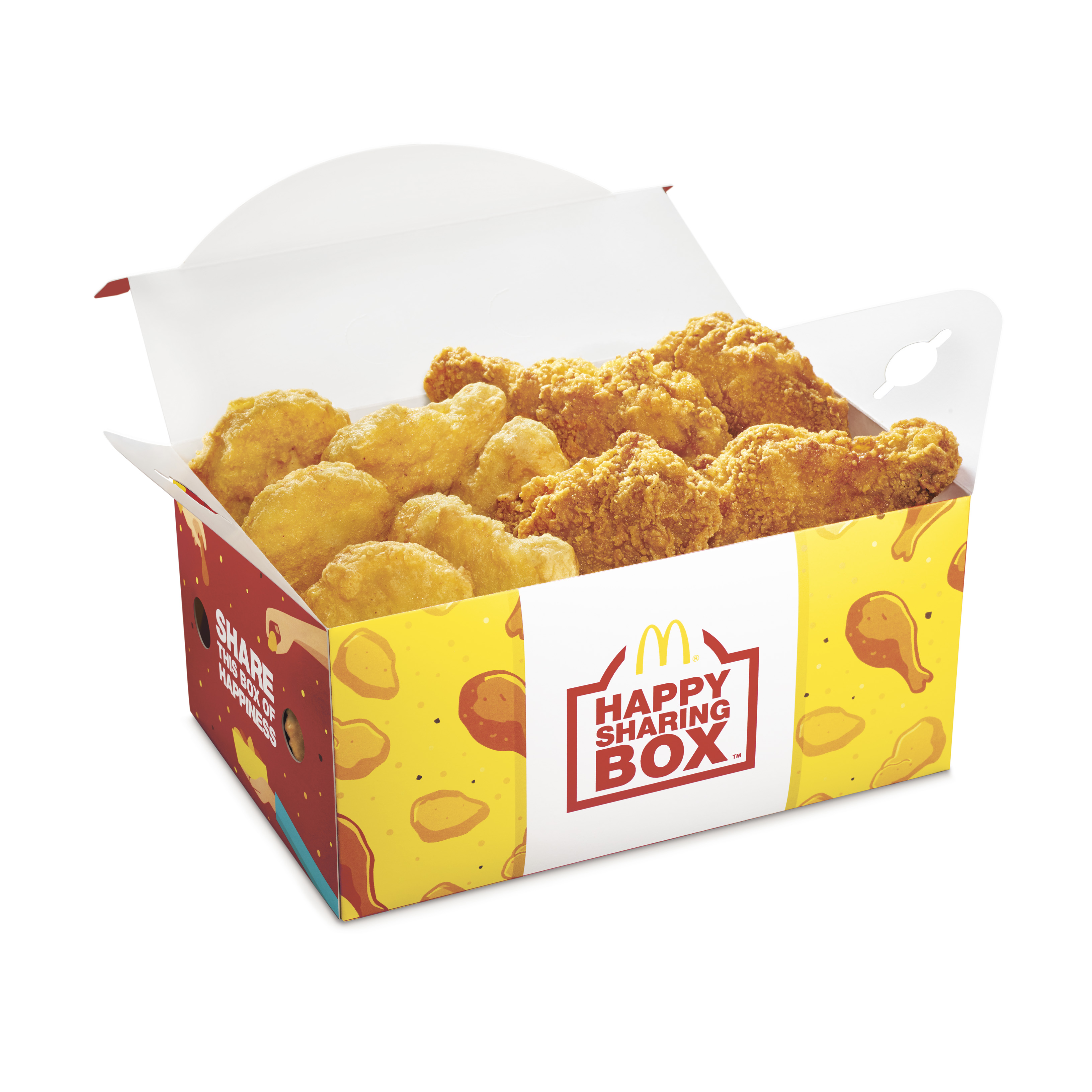 McDonald's gives free delivery from 23 to 25 April and Happy Sharing Box launches on May 2 - Alvinology
