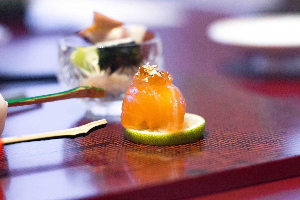 Be enamoured with four-hands dinner menu masterfully crafted by Chef Takagi x Chef Akiba at NAMI - Alvinology