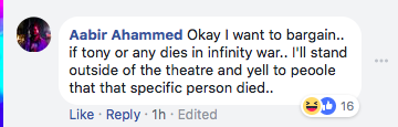 Thanos says no to Avengers: Infinity War spoilers and we agree wholeheartedly - Alvinology