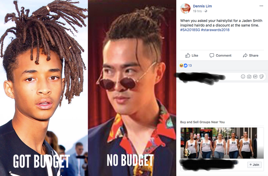 Dennis Lim is back to roast the fashion on the 2018 Star Awards red carpet - Alvinology