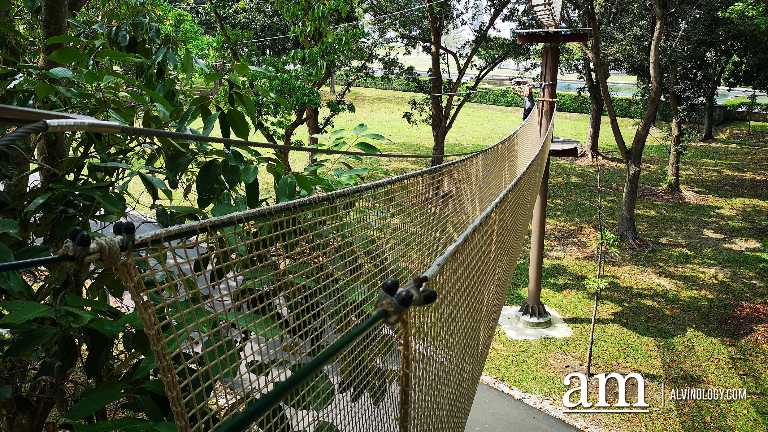 Forest Adventure at Bedok Reservoir Park - Singapore's First and Only Treetop Obstacle Course is now Bigger and Better Forest Adventure at Bedok Reservoir Park - Singapore's First and Only Treetop Obstacle Course is now Bigger and Better - Alvinology