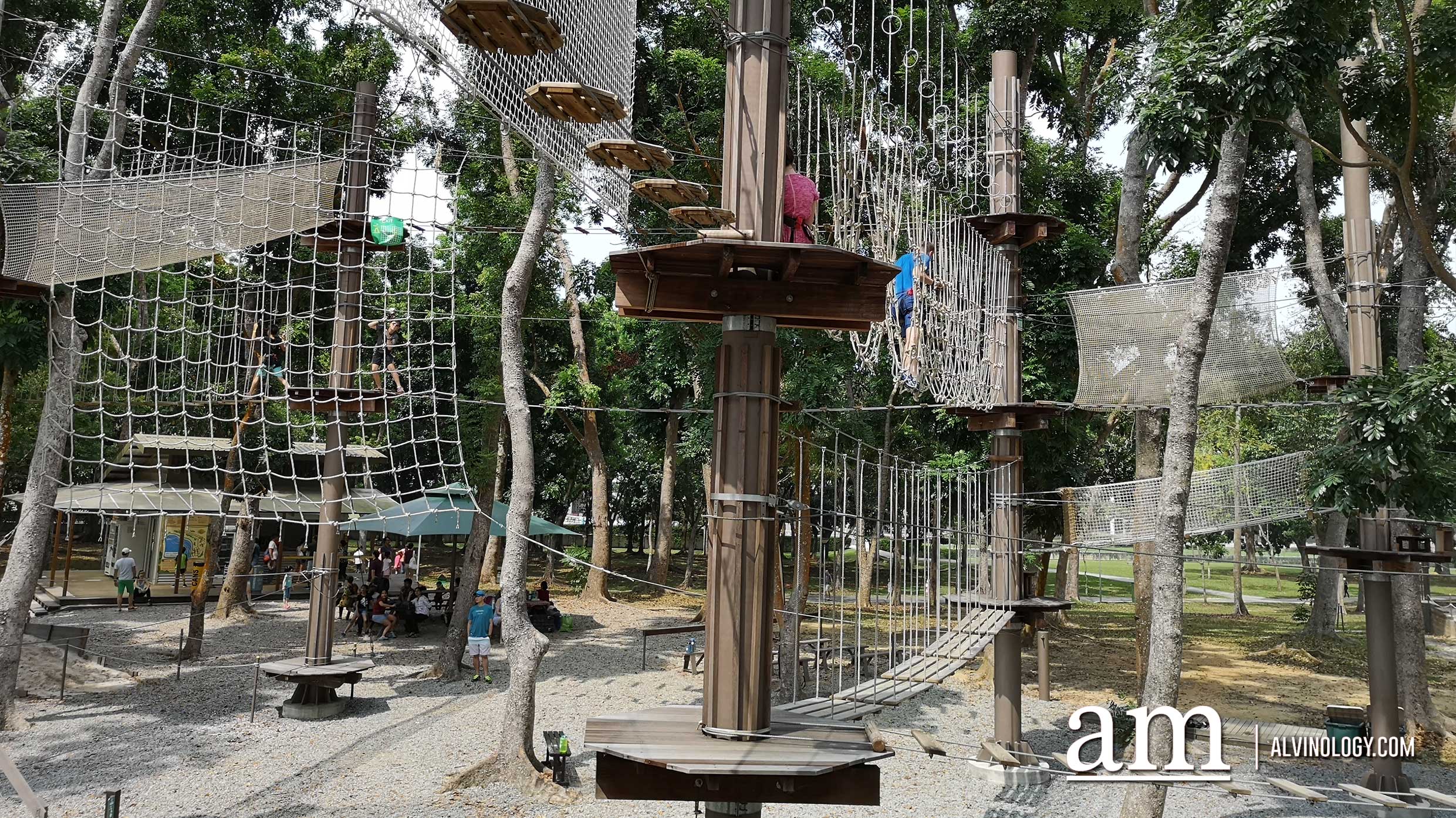 Forest Adventure at Bedok Reservoir Park - Singapore's First and Only Treetop Obstacle Course is now Bigger and Better Forest Adventure at Bedok Reservoir Park - Singapore's First and Only Treetop Obstacle Course is now Bigger and Better - Alvinology