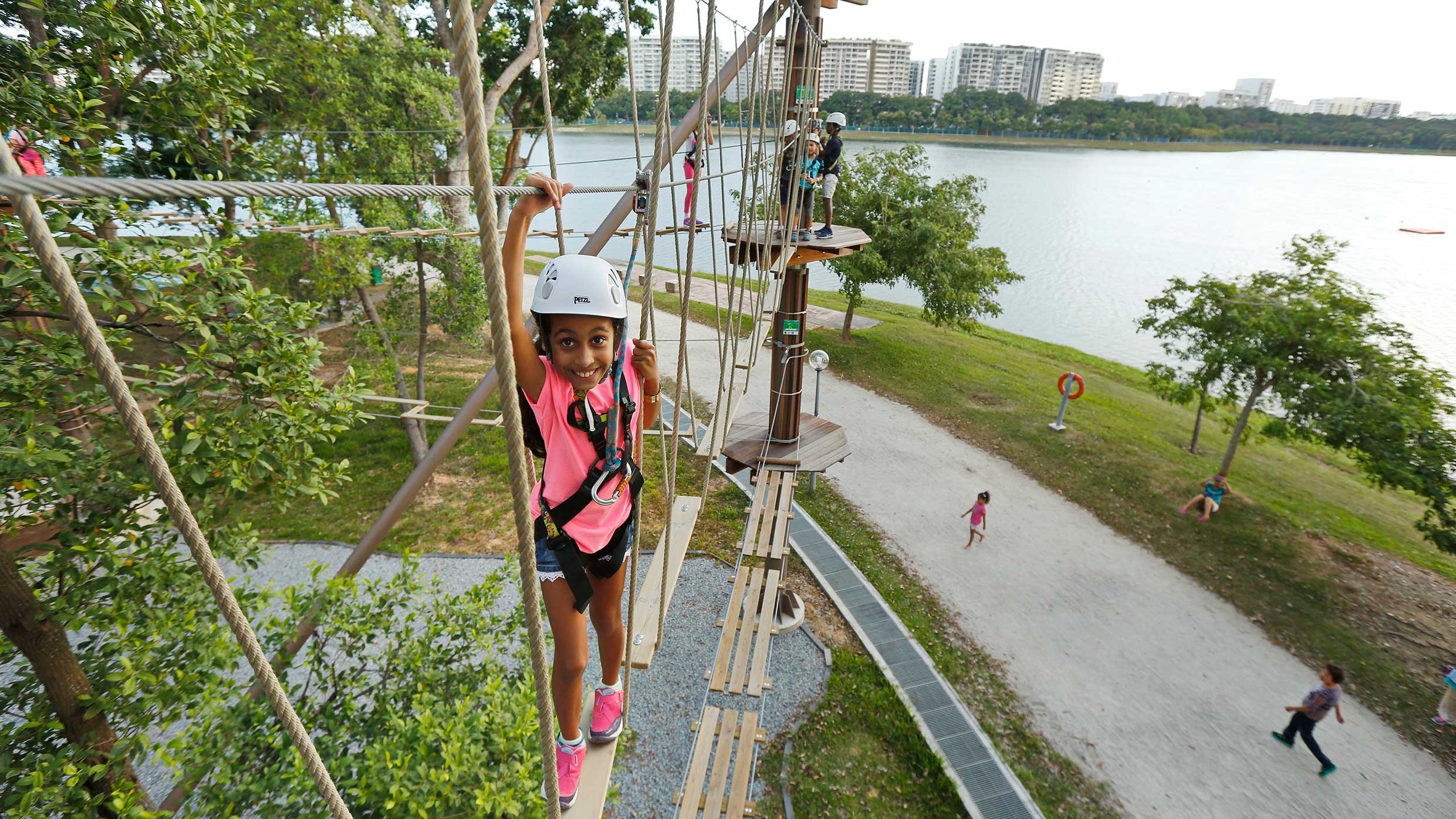 Forest Adventure at Bedok Reservoir Park - Singapore's First and Only Treetop Obstacle Course is now Bigger and Better Forest Adventure at Bedok Reservoir Park - Singapore's First and Only Treetop Obstacle Course is now Bigger and Better - Alvinology