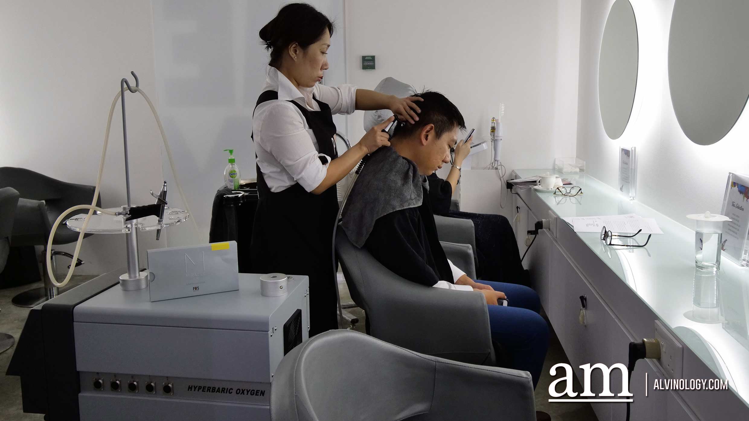 Here’s a scalp treatment programme specifically tailored for time-starved executives - Alvinology