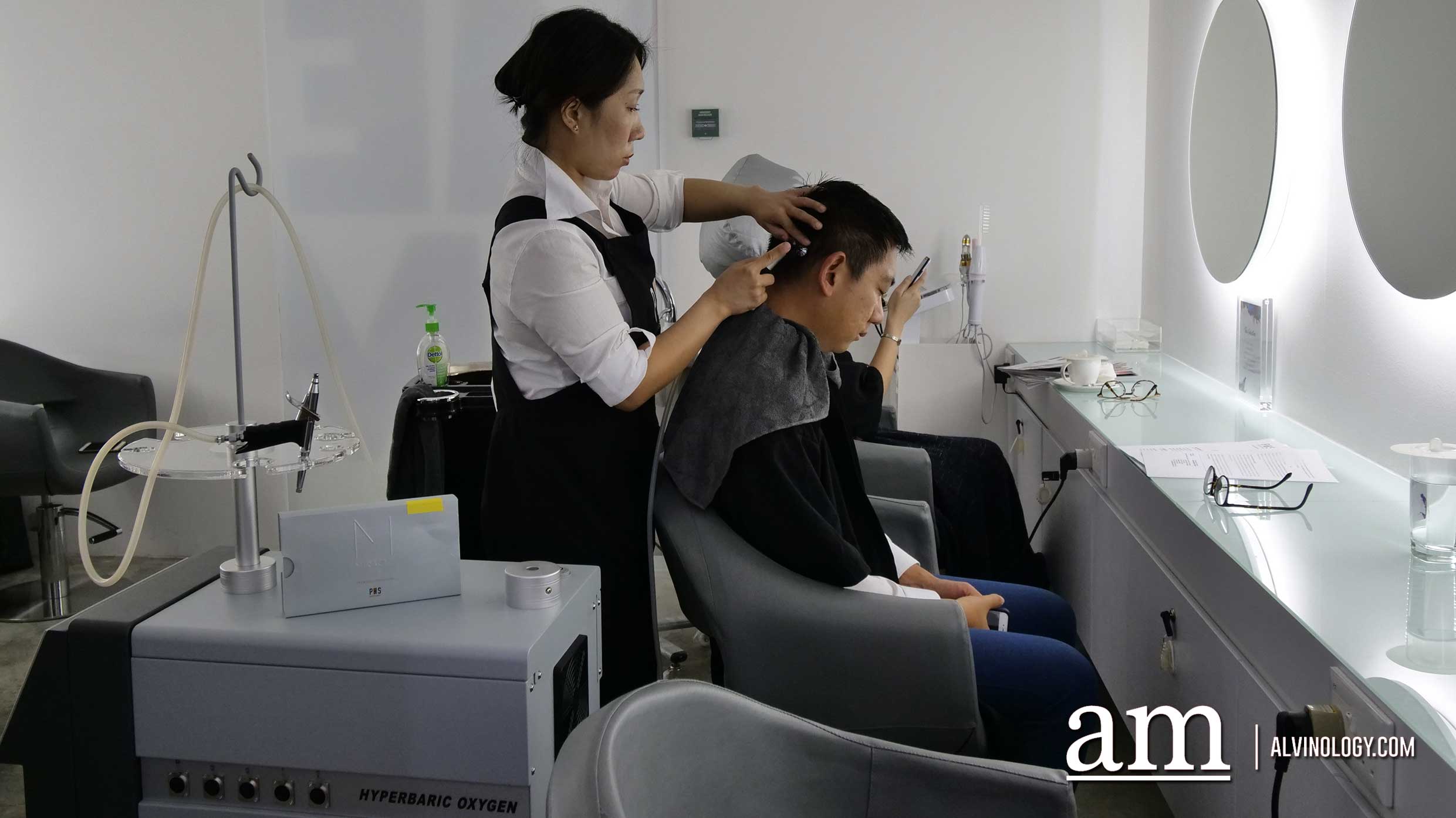 Here’s a scalp treatment programme specifically tailored for time-starved executives - Alvinology