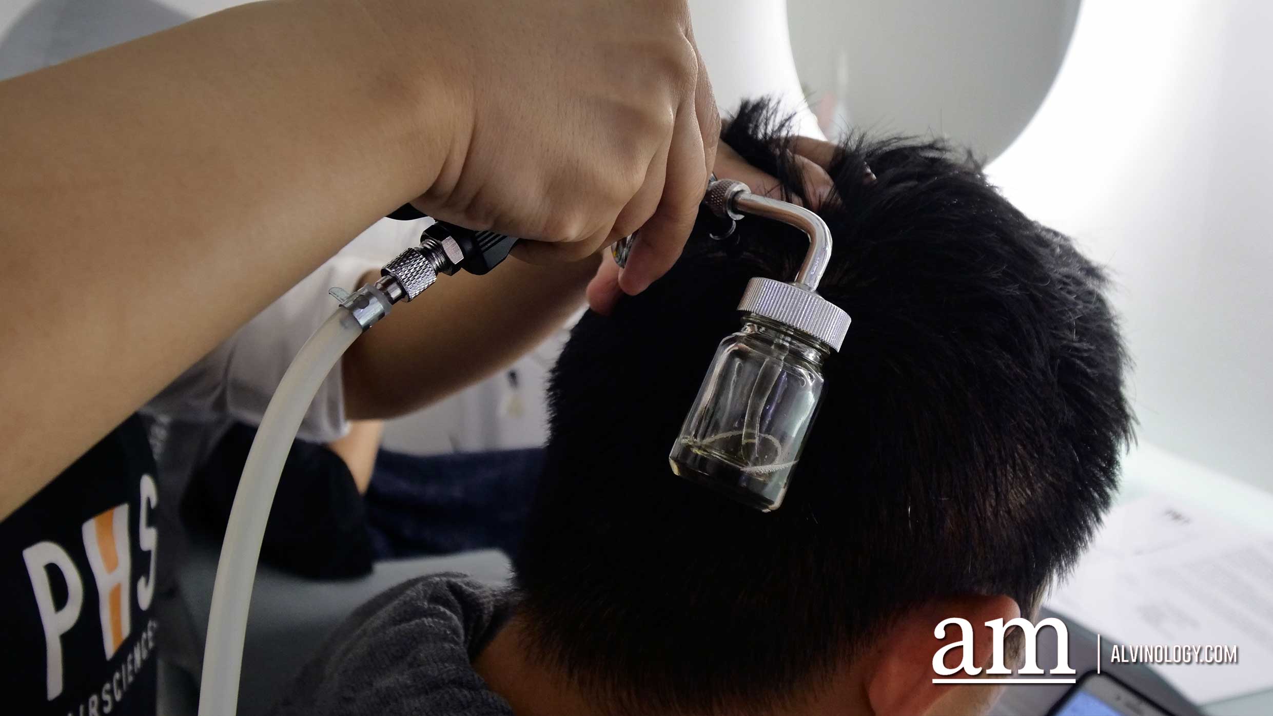 Here’s a scalp treatment programme specifically tailored for time-starved executives - Alvinology