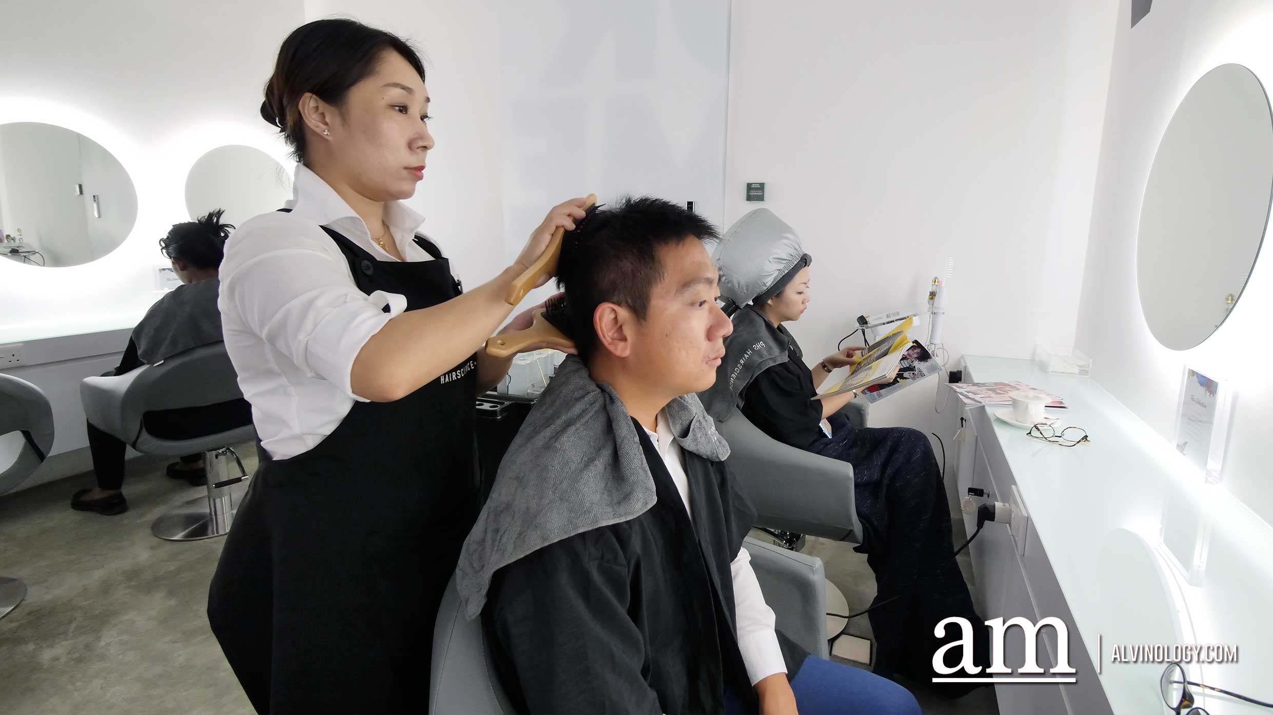 Here’s a scalp treatment programme specifically tailored for time-starved executives - Alvinology