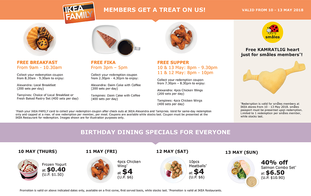 Things to do on IKEA Singapore's 40th Anniversary Birthday Bash - Alvinology