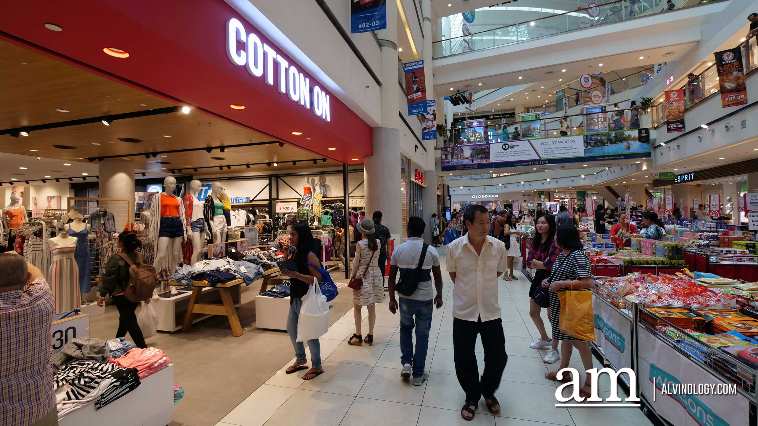 Shop Till You Drop Mall Review: City Square Mall - Singapore's First Eco-Mall - Alvinology
