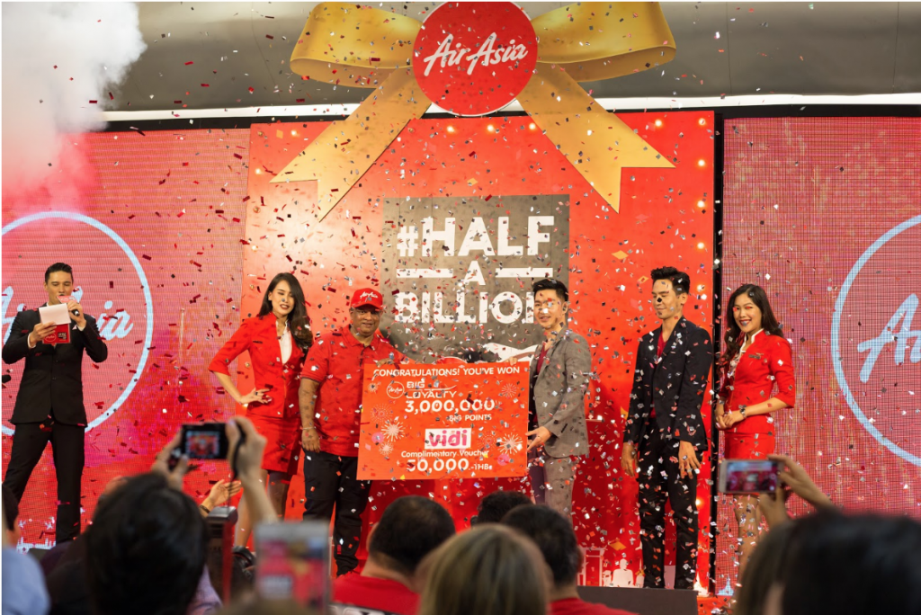 Air Asia Celebrates Half A Billion Guests Flown with lifetime of free flights - Alvinology