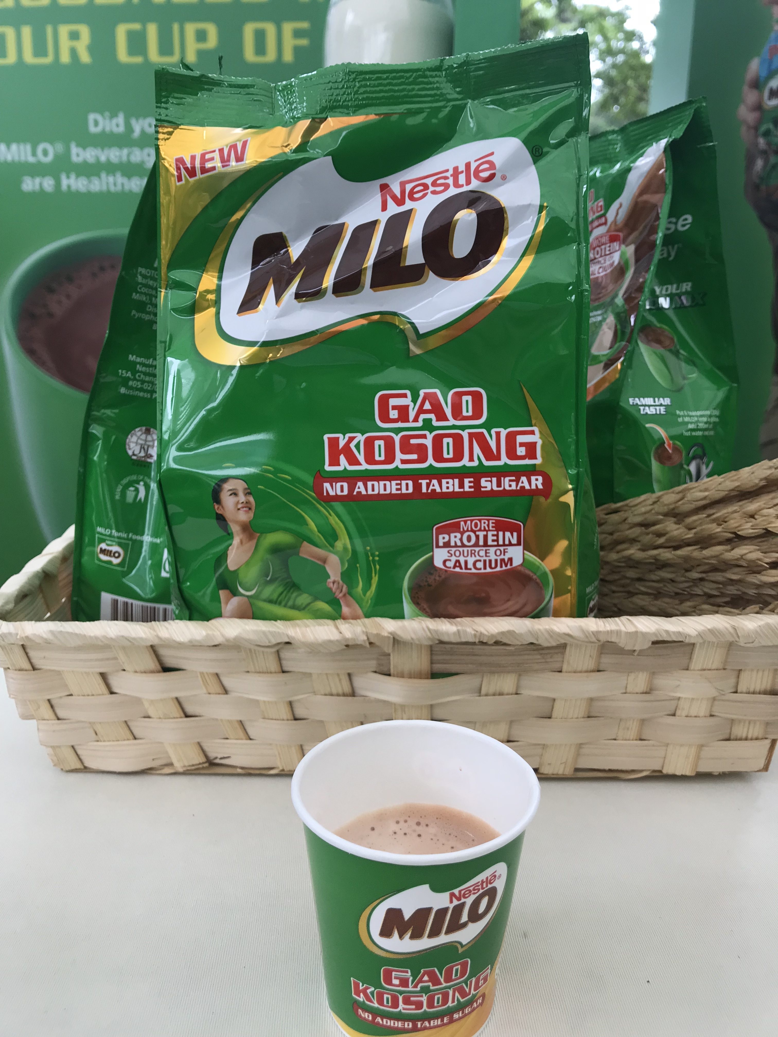 Milo Gao Kosong officially launches in Singapore! Milo Gao Kosong officially launches in Singapore! - Alvinology