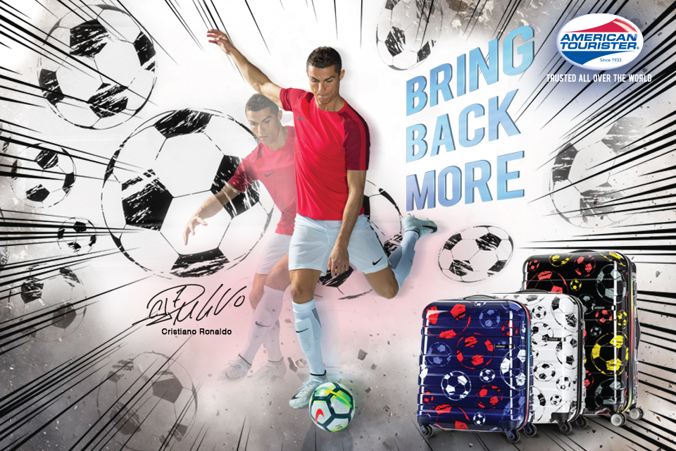 Traveling this World Cup? Grab a American Tourister's Soccer themed luggage along! - Alvinology