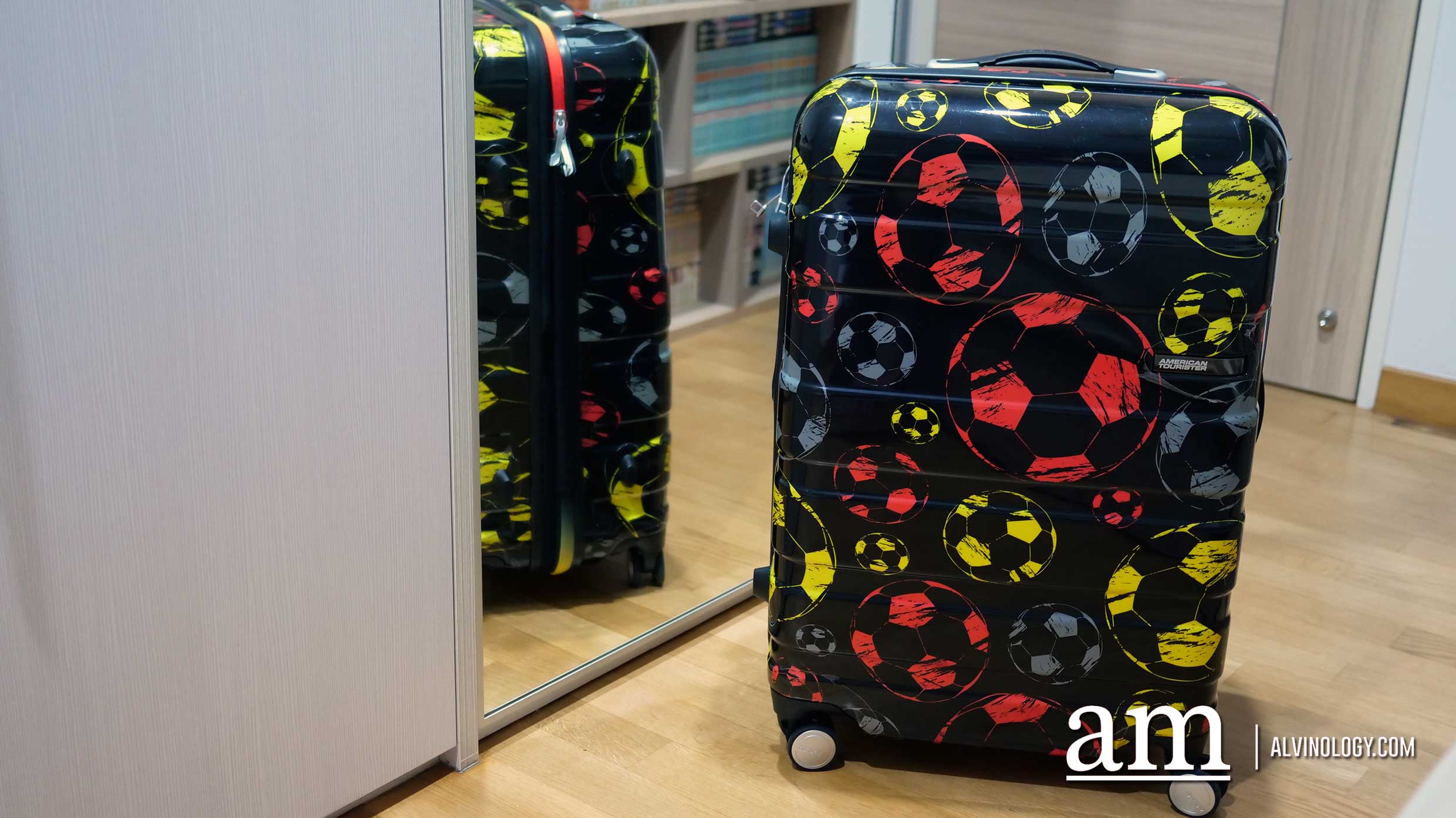 Traveling this World Cup? Grab a American Tourister's Soccer themed luggage along! - Alvinology