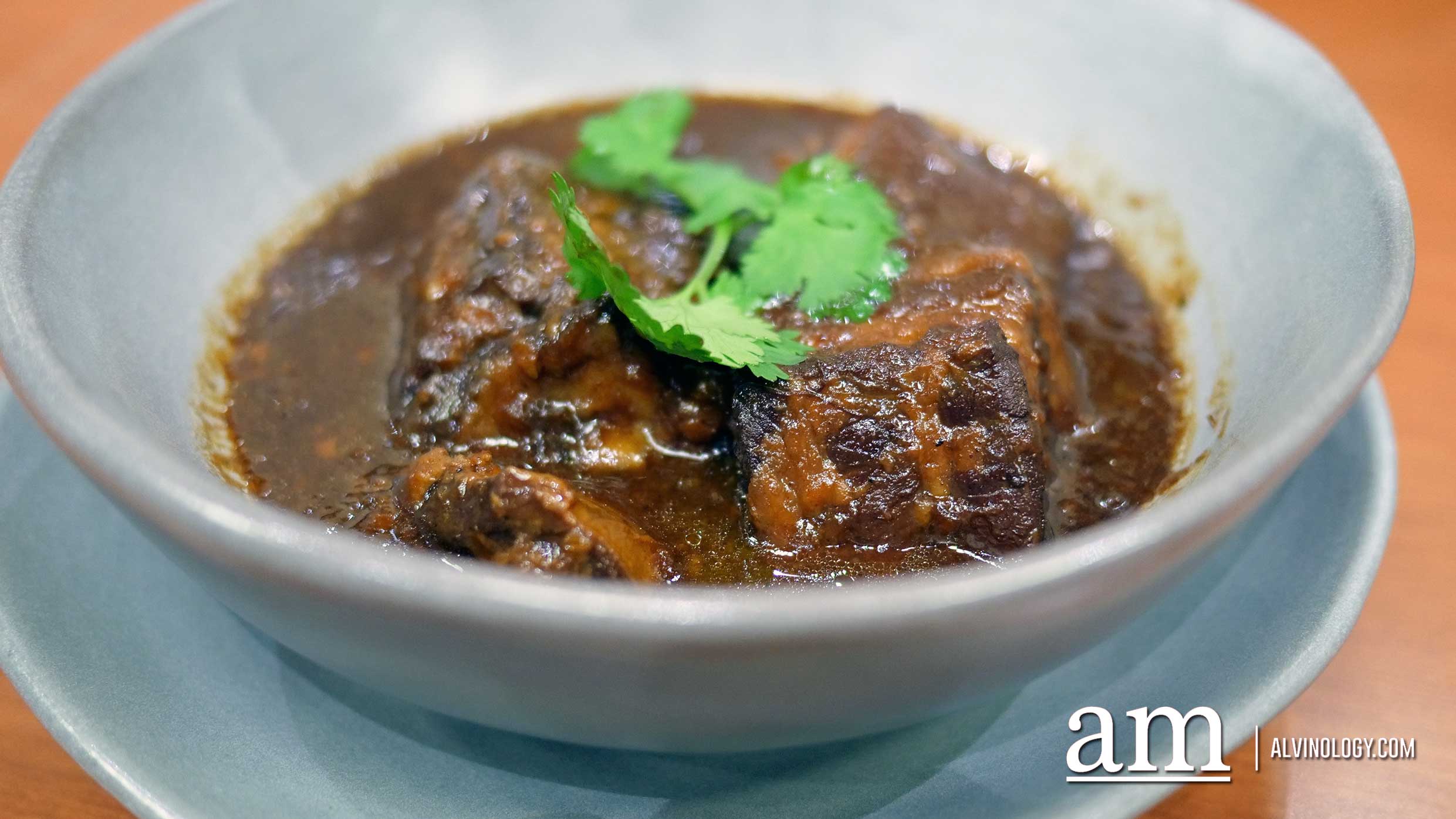 Moo Hong (Southern Thai style stewed pork braised with herbs and soy sauce) - 240 baht 