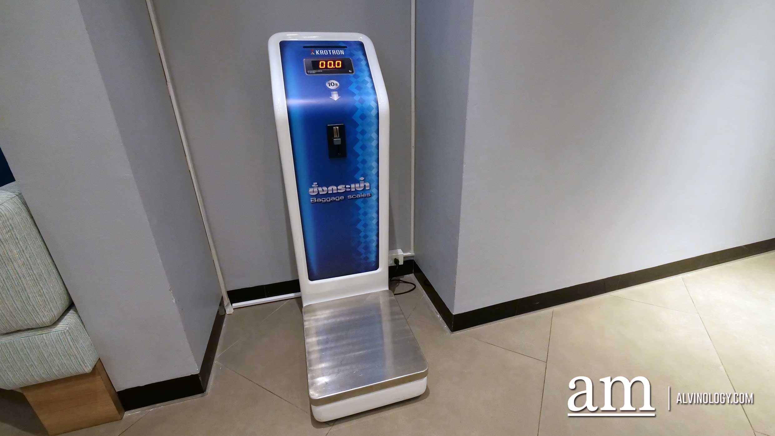 Weighing machine for your luggage