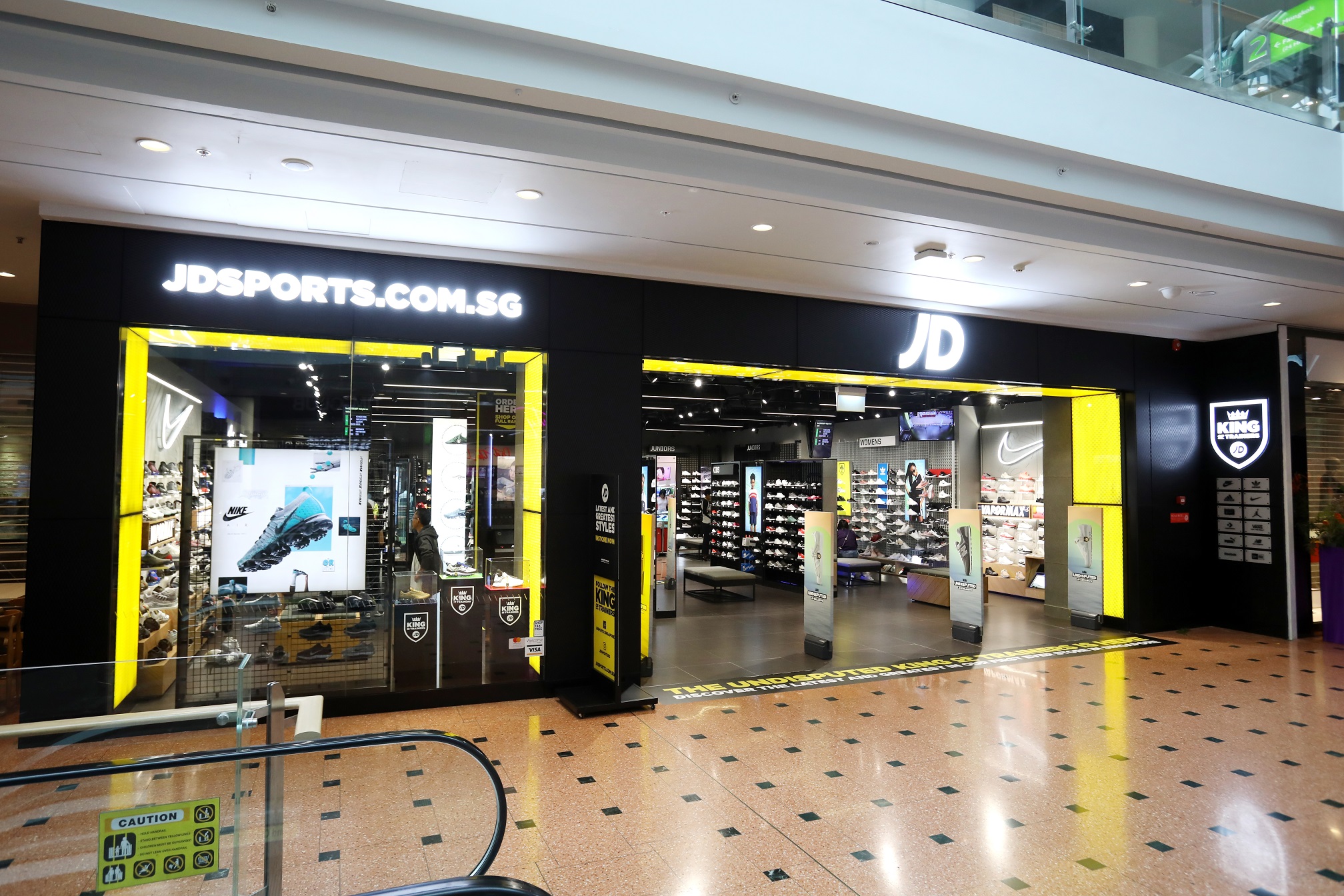 JD Sets Foot In Singapore With Its First ‘Undisputed King of Trainers’ Store at Jurong Point - Alvinology