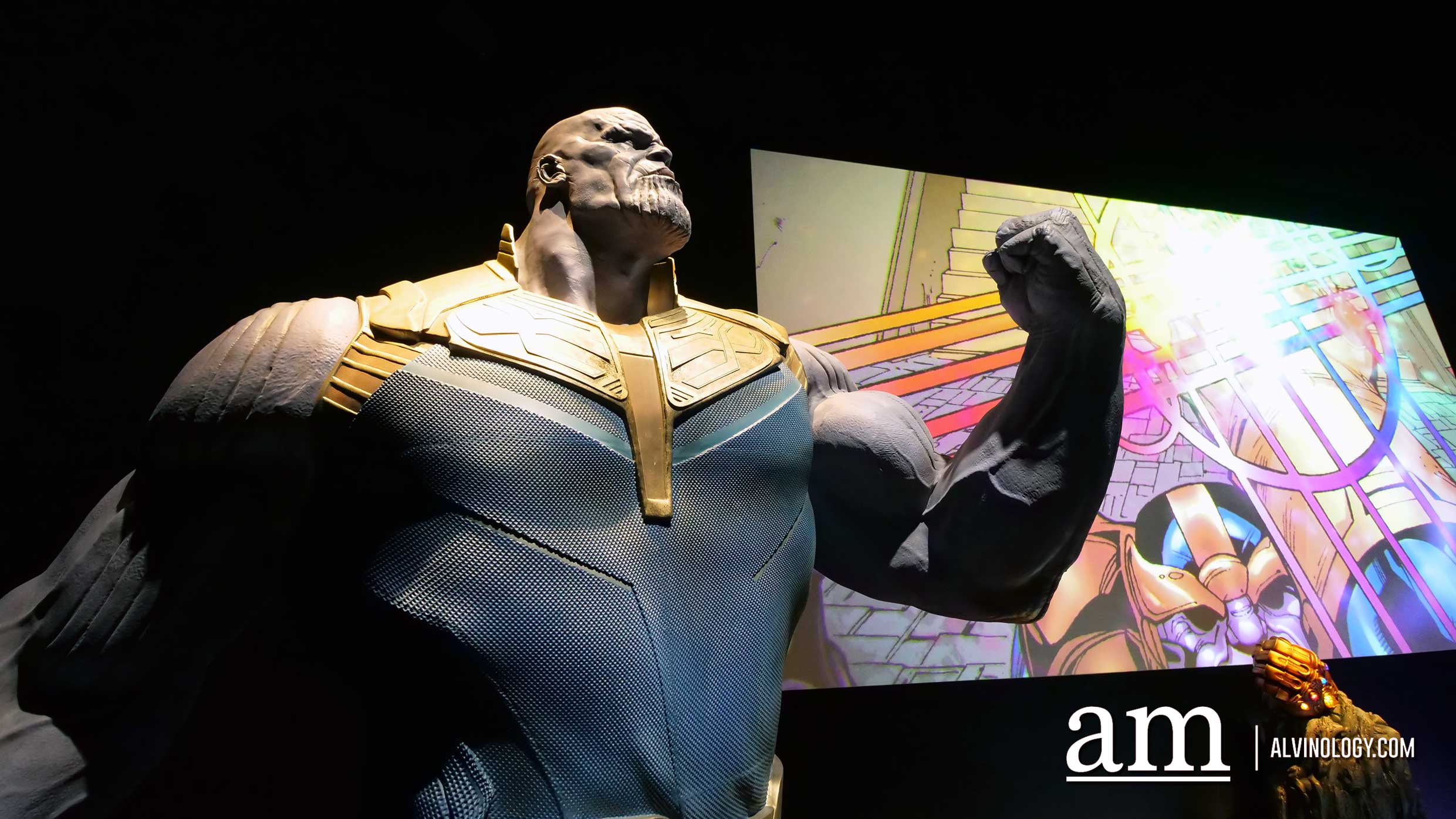 Marvel Studios: Ten Years of Heroes exhibition @ Artscience Museum, Marina Bay Sands - Alvinology