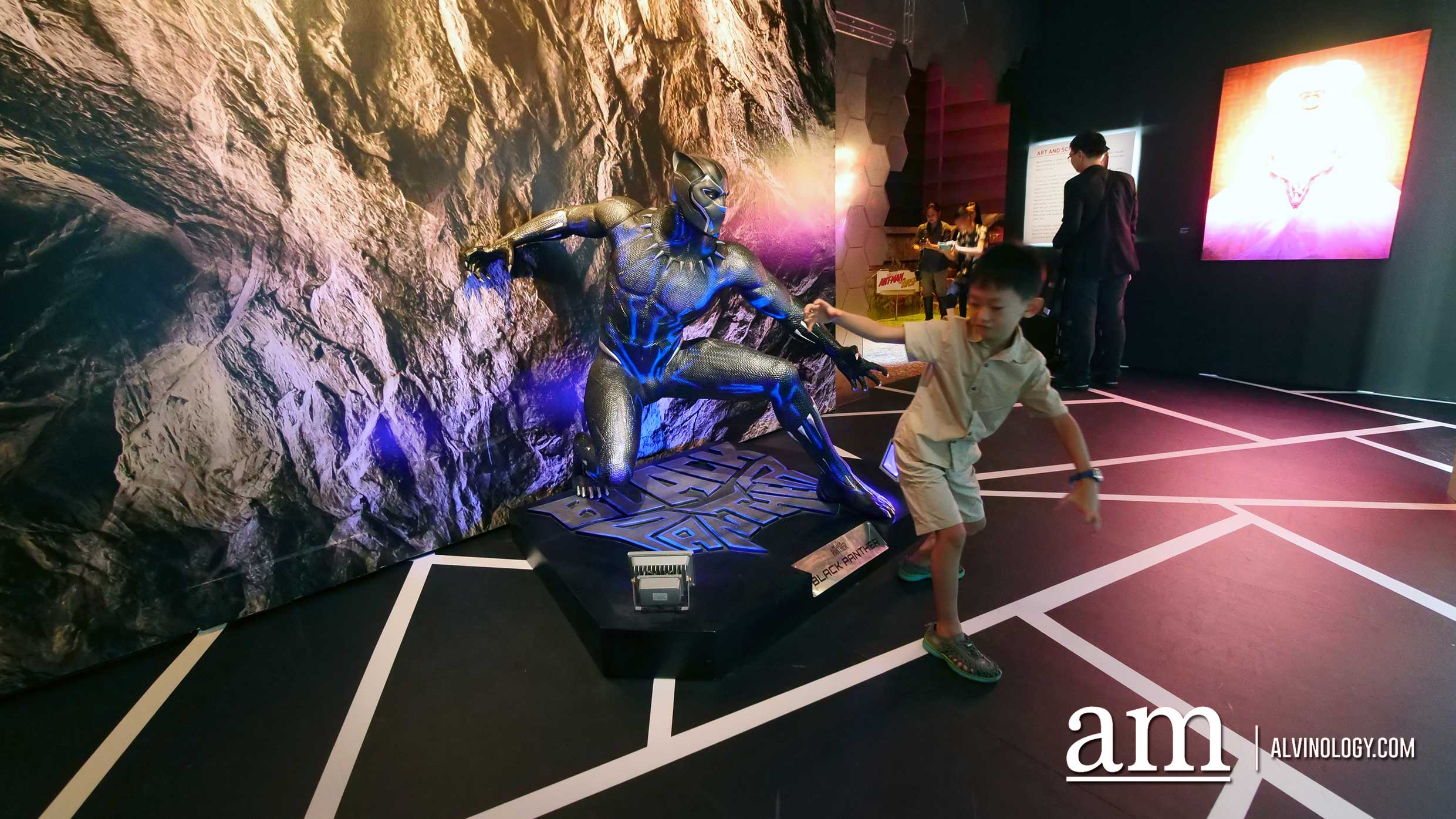 Marvel Studios: Ten Years of Heroes exhibition @ Artscience Museum, Marina Bay Sands - Alvinology