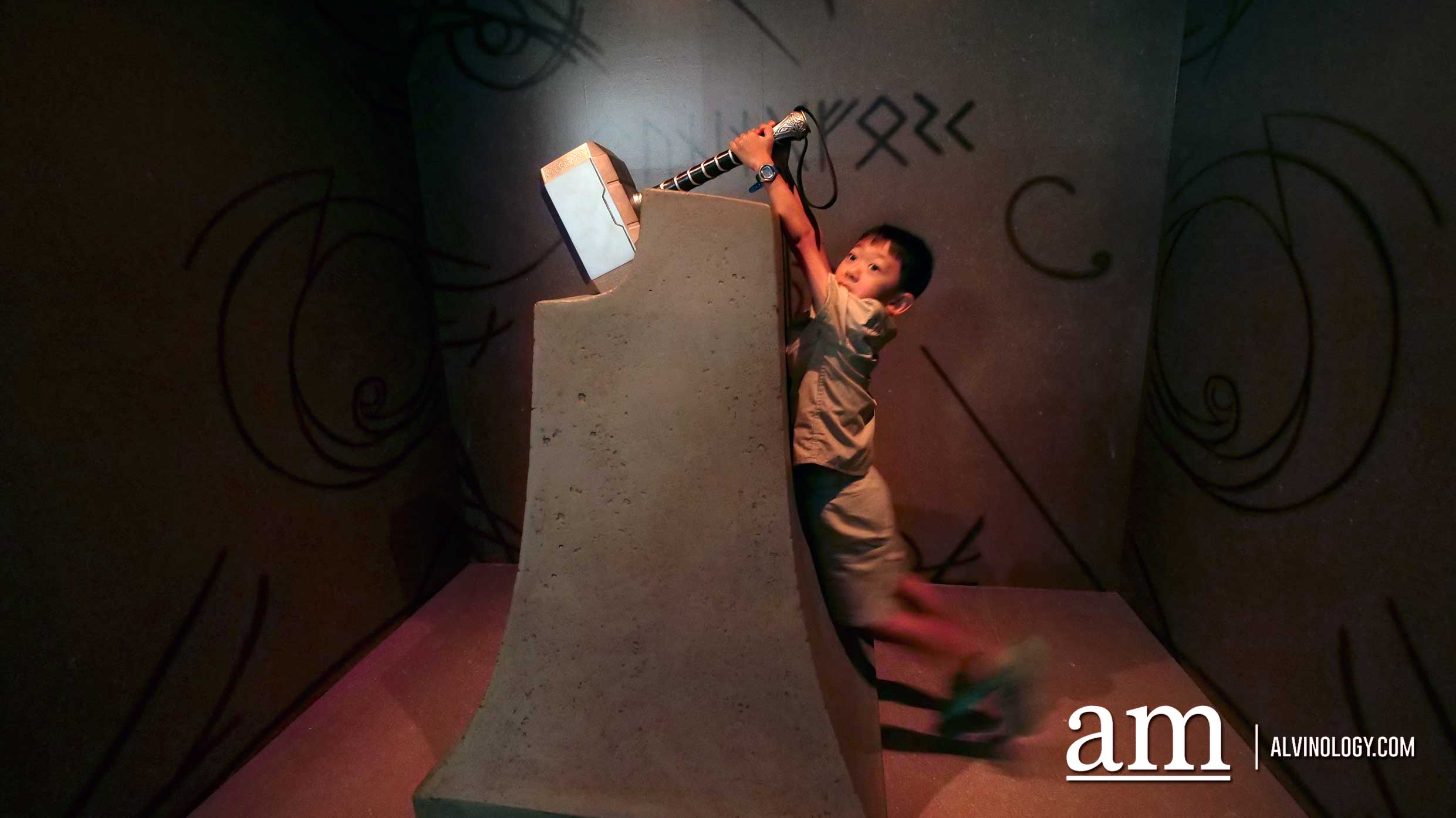 Marvel Studios: Ten Years of Heroes exhibition @ Artscience Museum, Marina Bay Sands - Alvinology