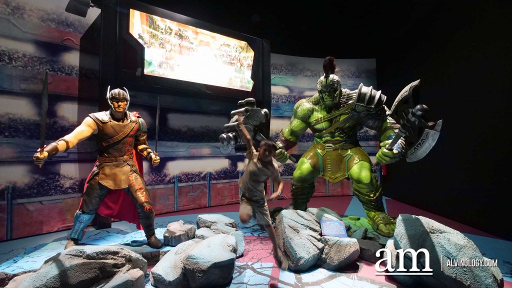 Marvel Studios: Ten Years of Heroes exhibition @ Artscience Museum, Marina Bay Sands - Alvinology