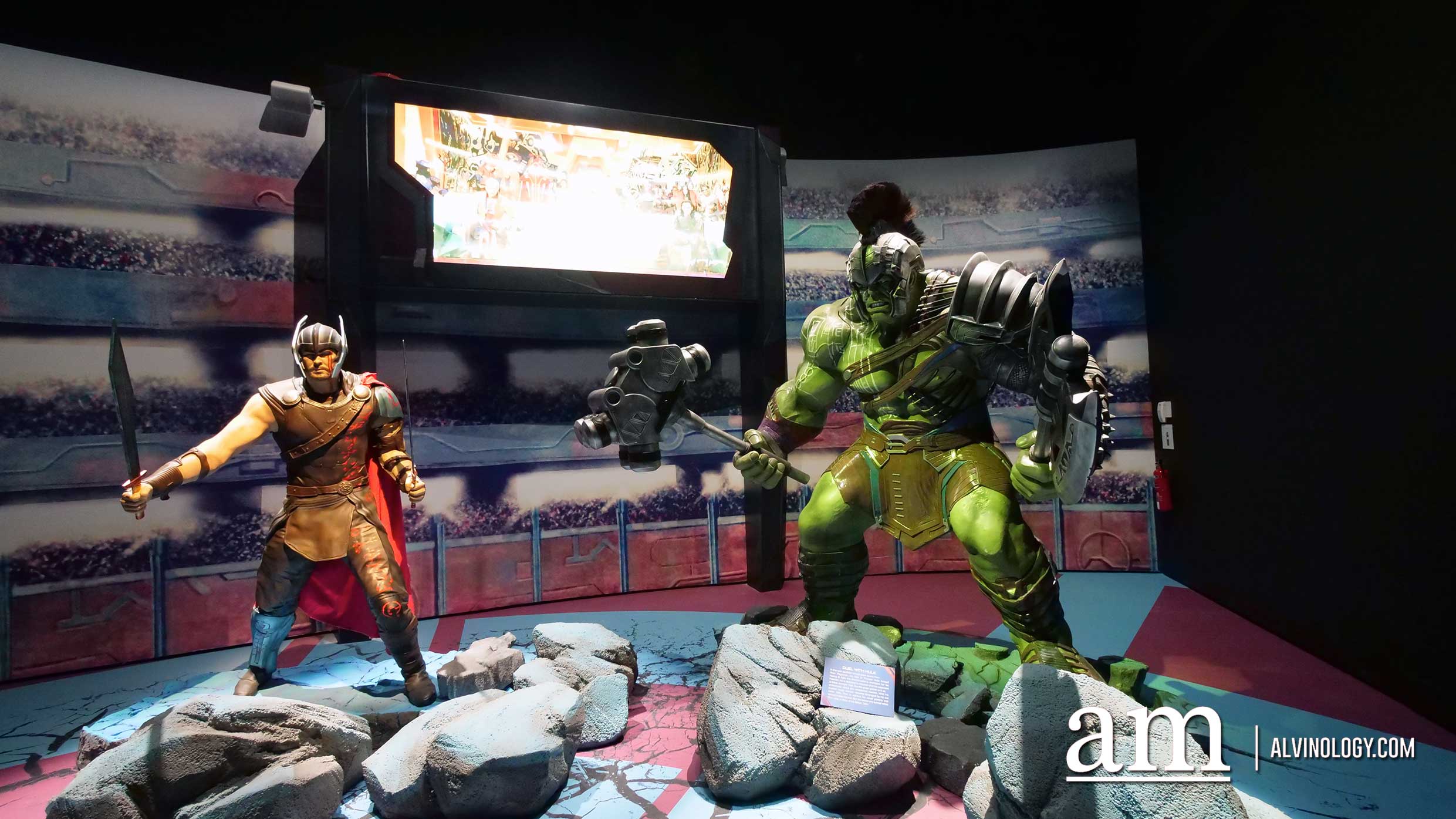 Marvel Studios: Ten Years of Heroes exhibition @ Artscience Museum, Marina Bay Sands - Alvinology