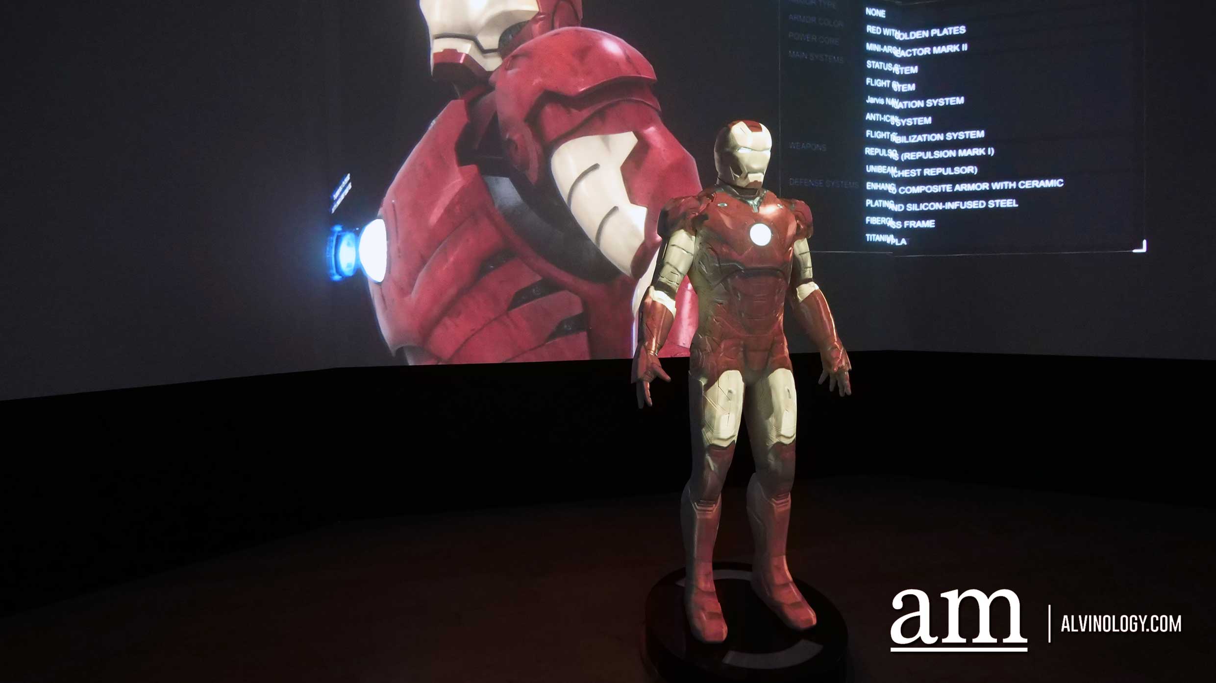 Marvel Studios: Ten Years of Heroes exhibition @ Artscience Museum, Marina Bay Sands - Alvinology